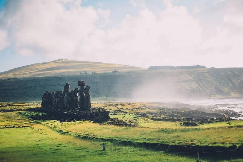 Easter Island Statues, Chile